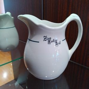 Walker China Vintage Porcelain Pitcher